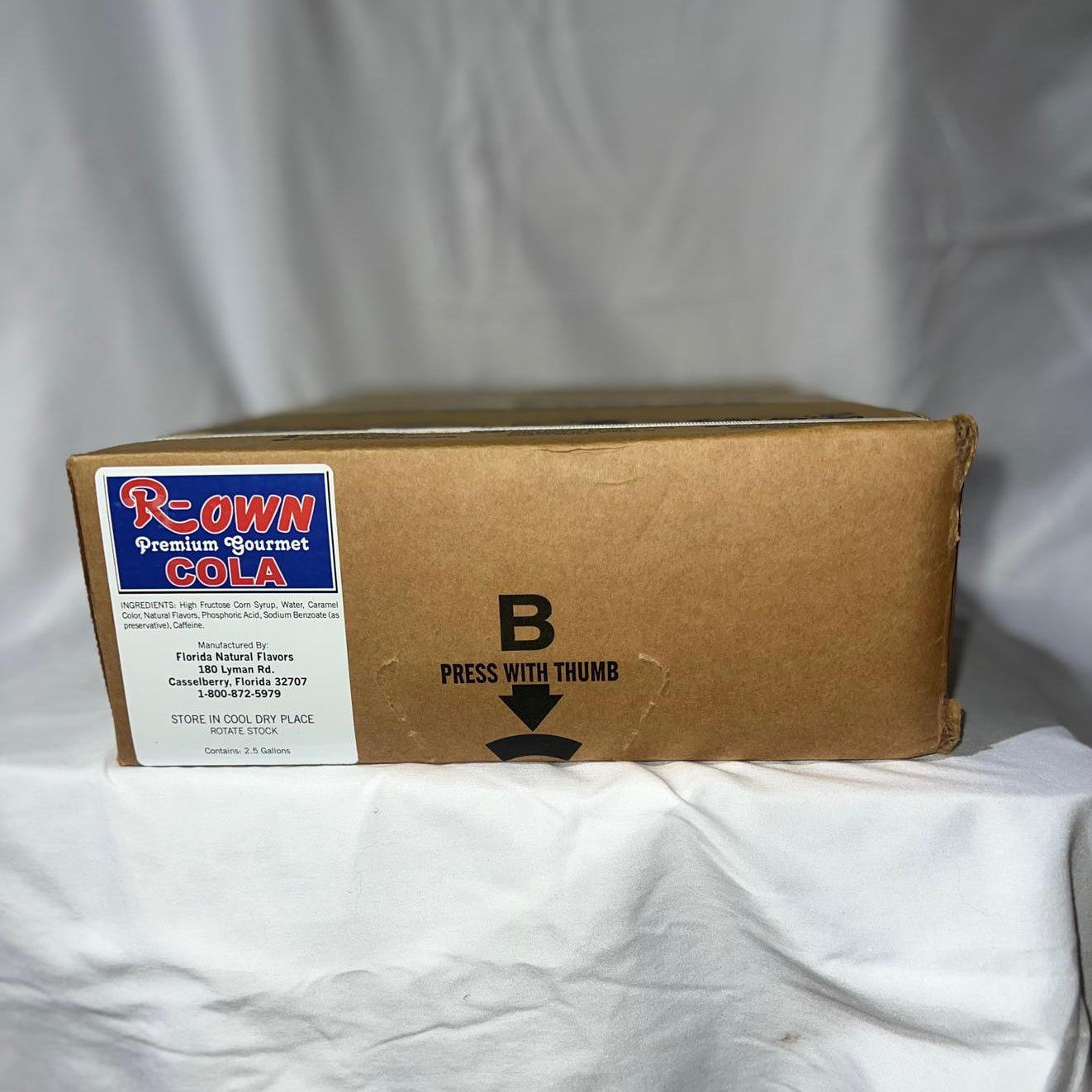 Cola 2.5 Gallon Syrup
