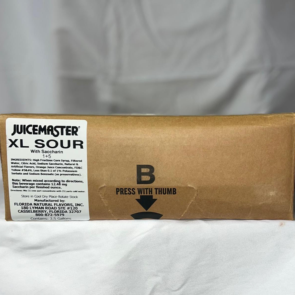 Sour Mix 2.5 Gallons Syrup