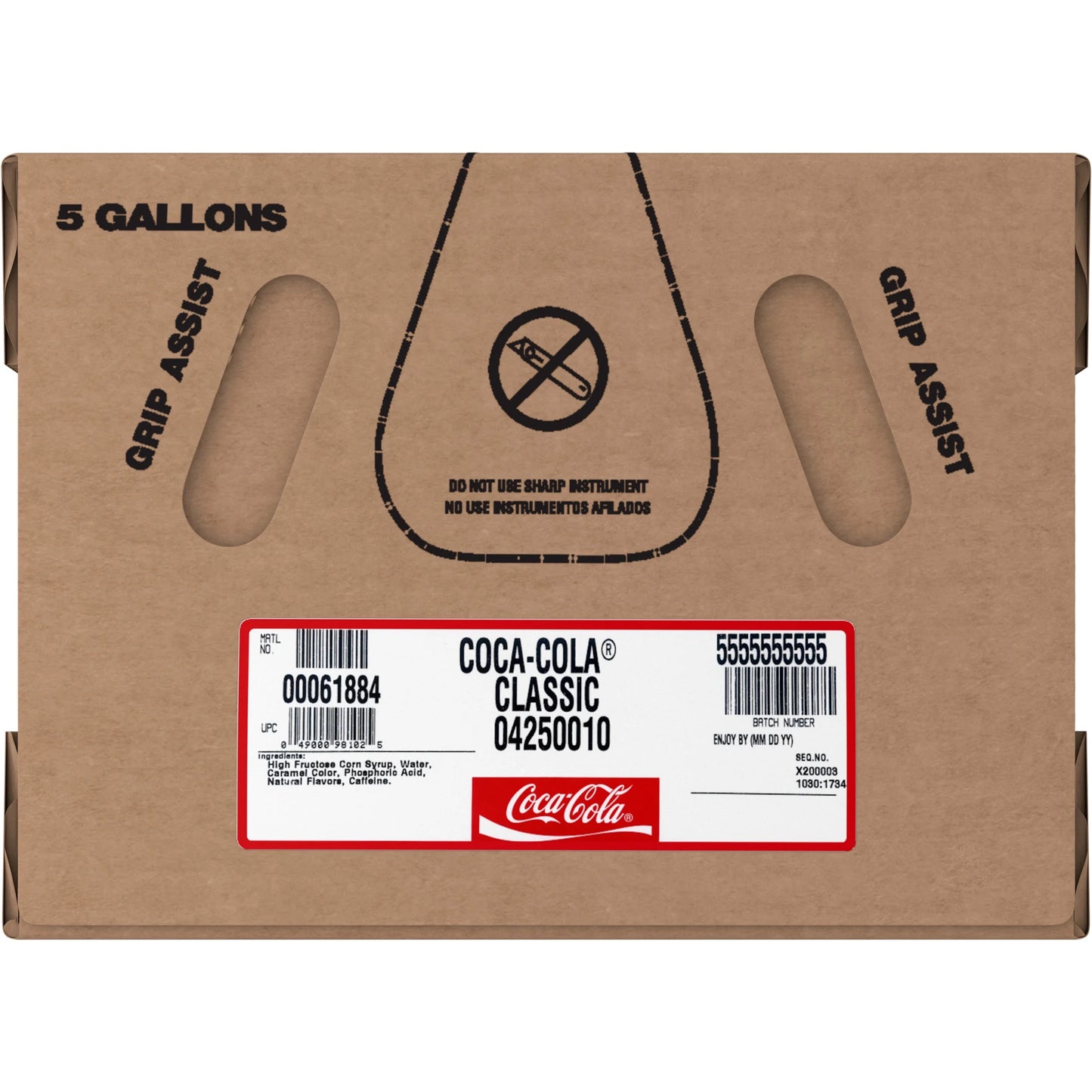 Coke 5 Gallon Syrup